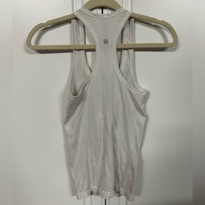 Lululemon White Run Swiftly Tech Racer Back Tank - Size 2